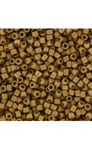 Miyuki delica Beads 11/0 - Duracoat galvanized matted gold DB-1832F